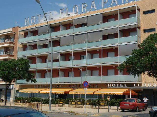 Hotel Flora Parc Castelldefels Eksteriør bilde